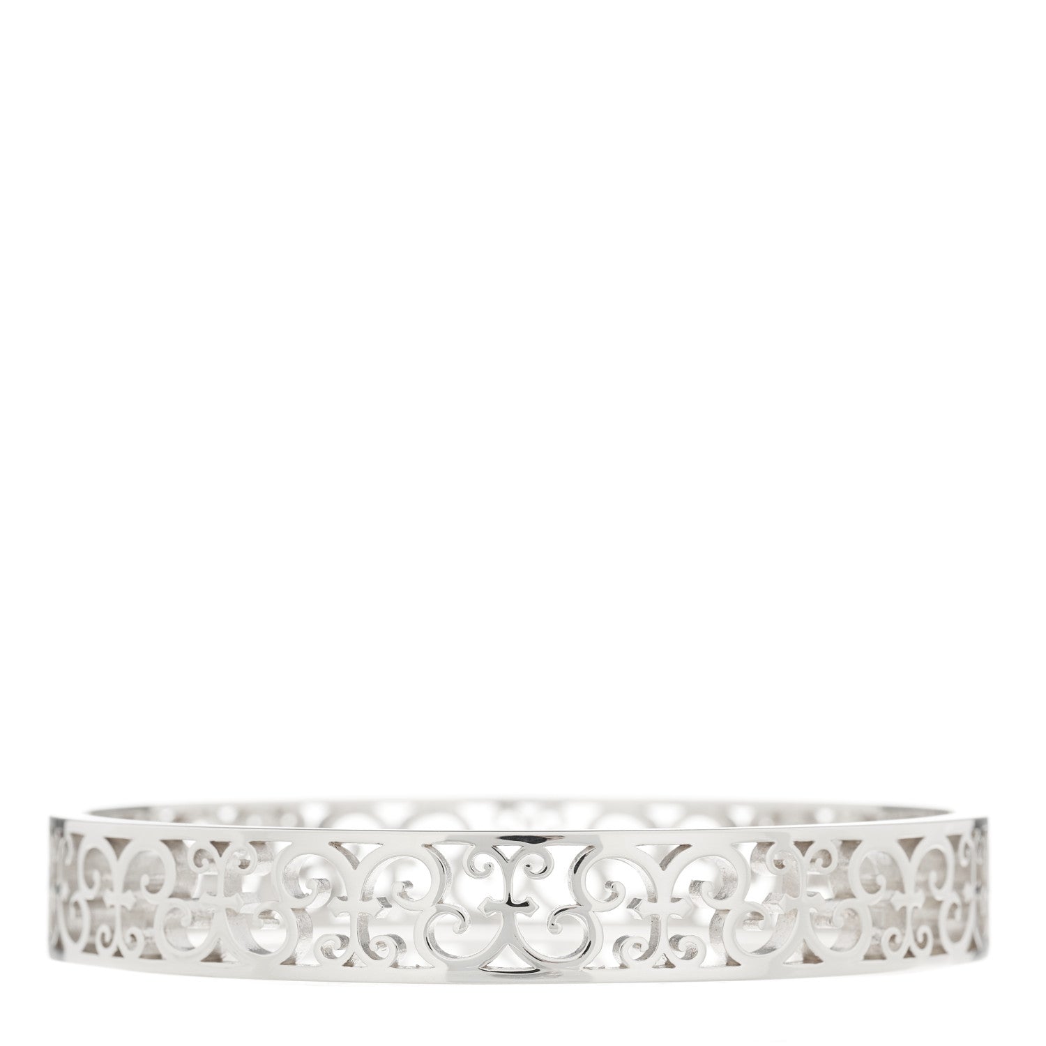 Tiffany Sterling Silver Enchant Bangle Bracelet 2 of 4