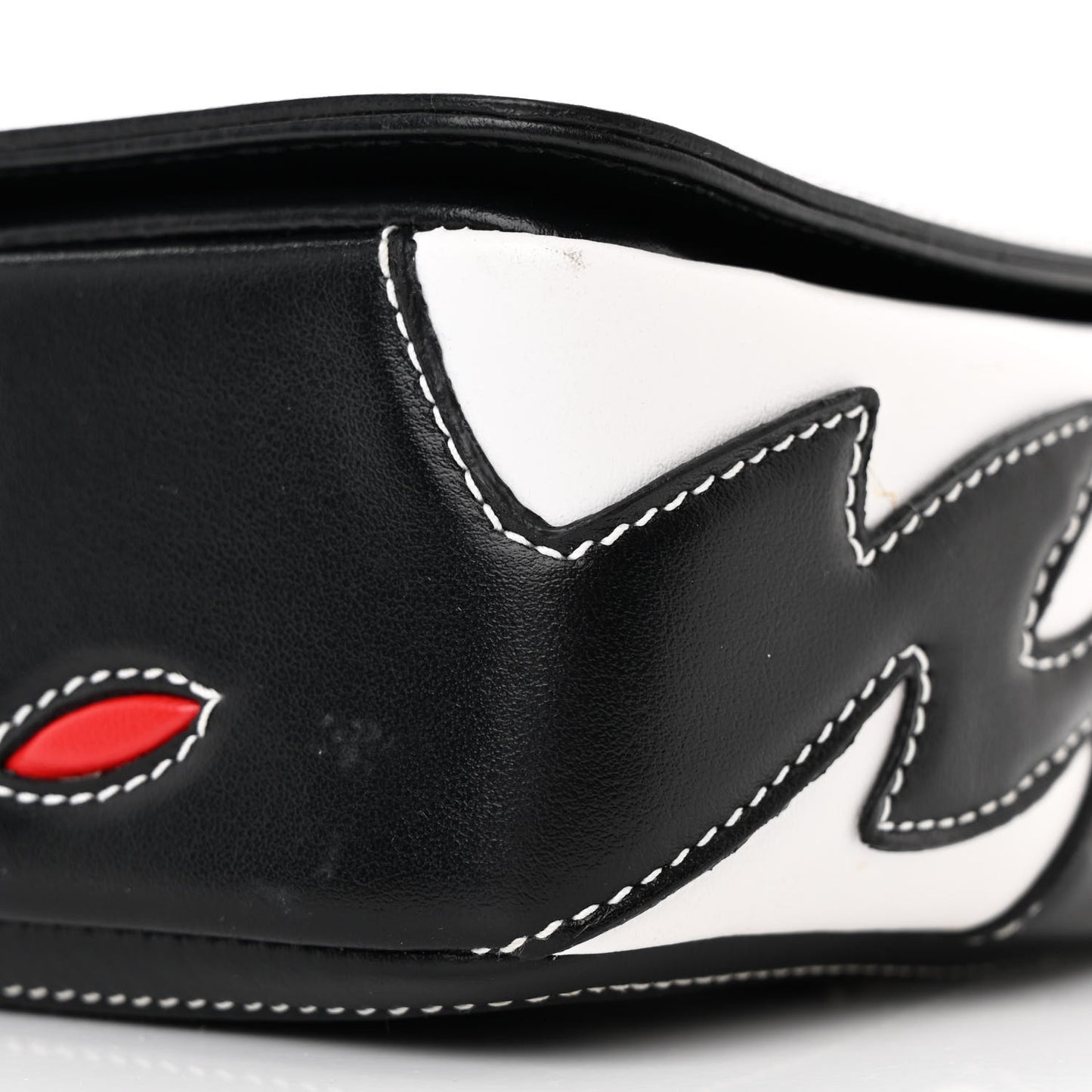 Calfskin Lola Bag White Multicolor