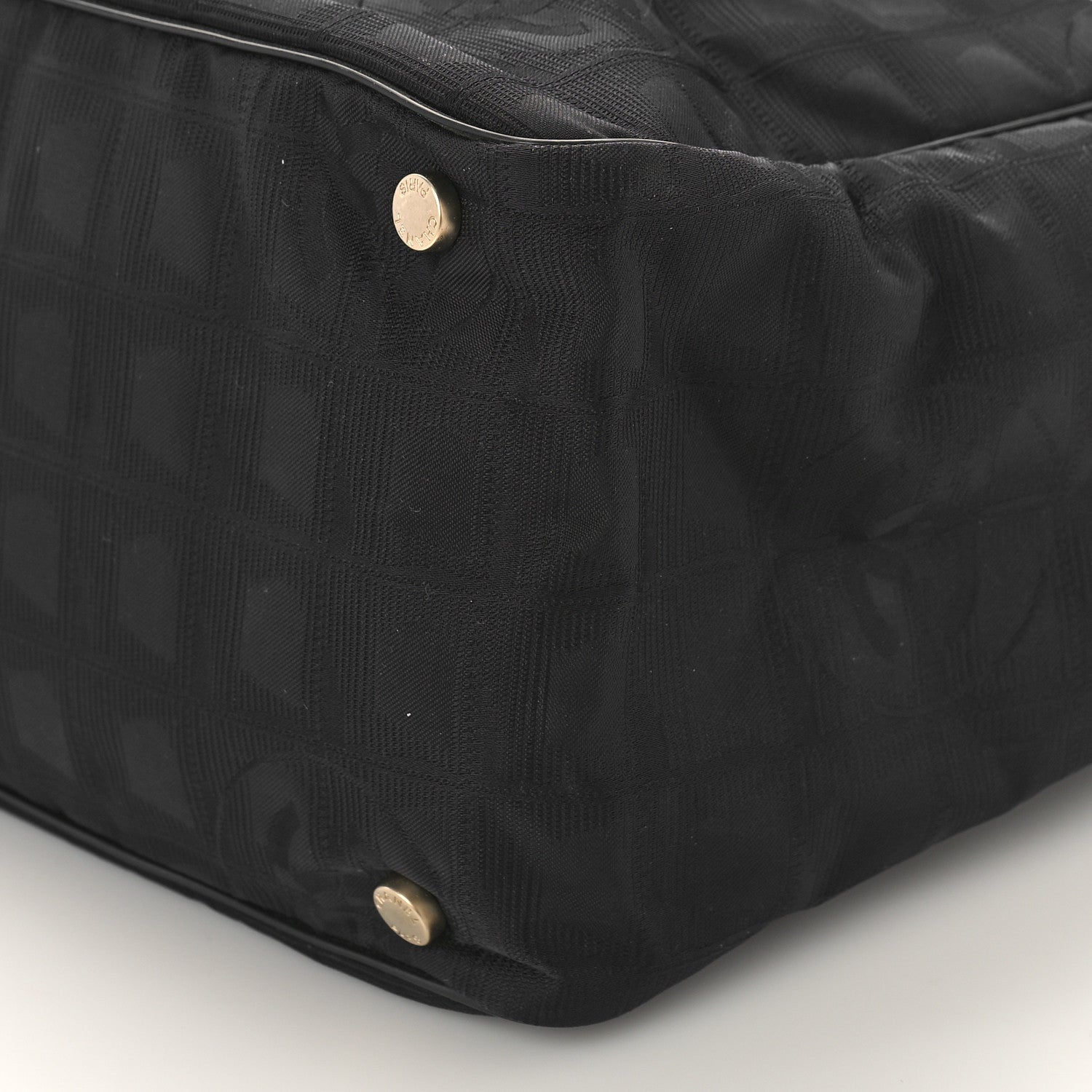 Chanel Nylon Medium Travel Tote Black 9 of 9