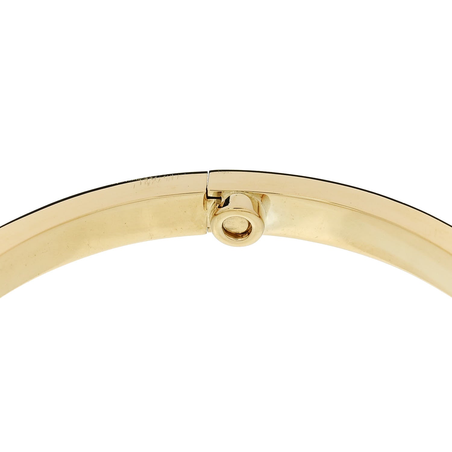 Cartier 18K Yellow Gold 6 Diamond Small LOVE Bracelet 15 7 of 8