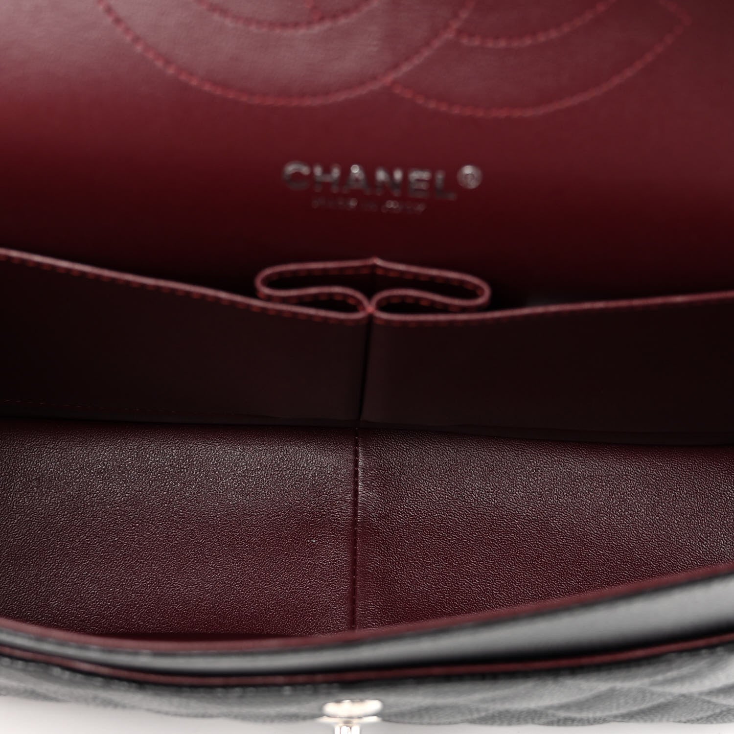 Chanel Caviar Quilted Jumbo Double Flap Black 4 of 9