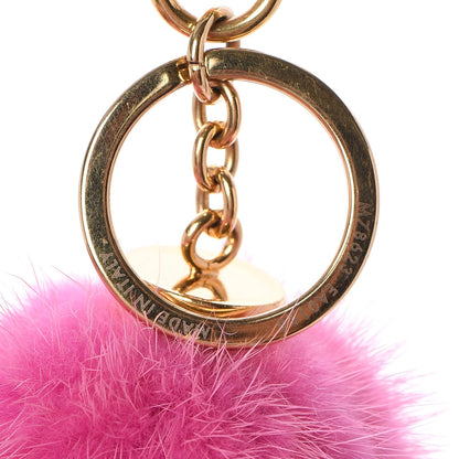 Louis Vuitton Mink Fluo Bubble Bag Charm Key Holder Pink 3 of 4