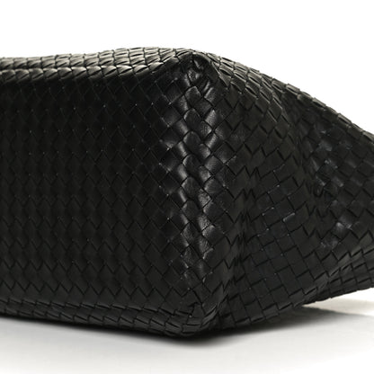 Bottega Veneta Nappa Intrecciato Ayers Brick Tote Black 11 of 11