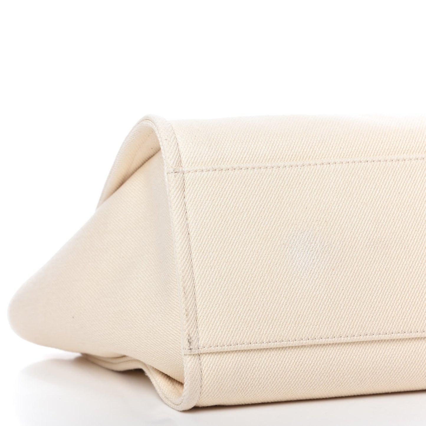 Canvas Pearl Medium Deauville Tote Ecru Beige