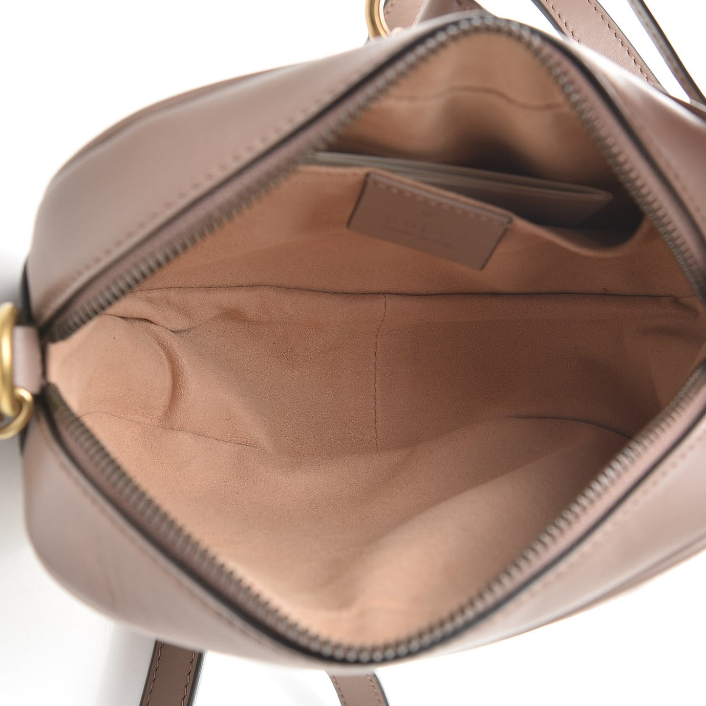 Calfskin Matelasse Mini GG Marmont Chain Shoulder Bag Porcelain Rose