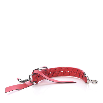 Fendi Vitello Liberty Shiny Nappa Lace Up Bow Mini Strap You Fiamma 3 of 5