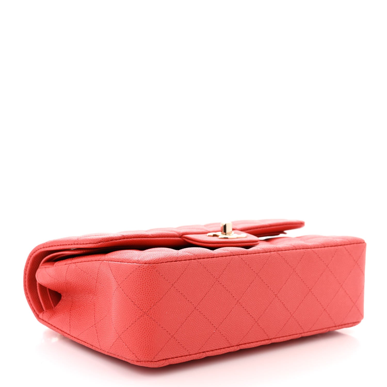 Chanel Caviar Quilted Small Double Flap Red 4 of 11
