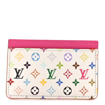Louis Vuitton LV X TM Monogram Multicolor Card Holder Kawaii Pink 1 of 7