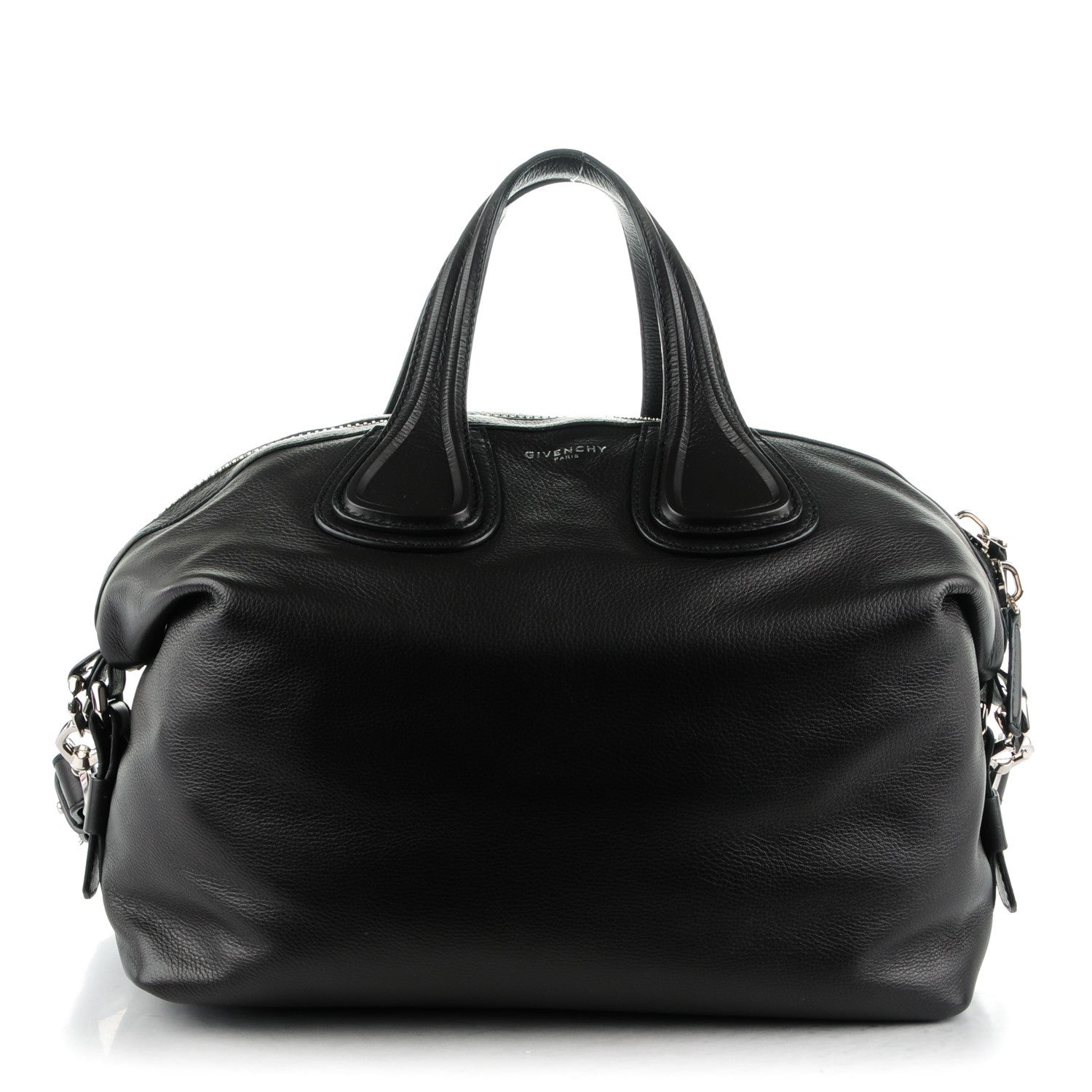 Givenchy Waxed Calfskin Studded Medium Nightingale Black 1 of 8