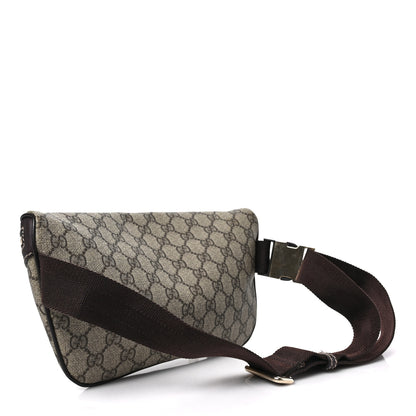 Gucci GG Supreme Monogram Belt Bag Dark Brown 4 of 17