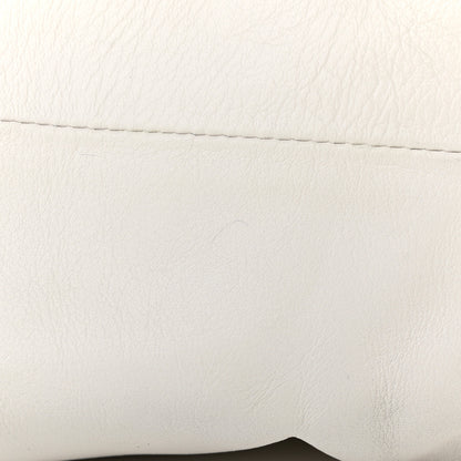 Bottega Veneta Smooth Butter Calf The Pouch Oversized Clutch Mist 10 of 12