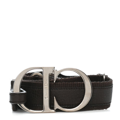 Christian Dior Canvas Adjustable Belt Brown 1 of 4