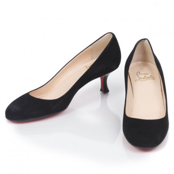 Velvet Simple 45 Pumps 37 Black