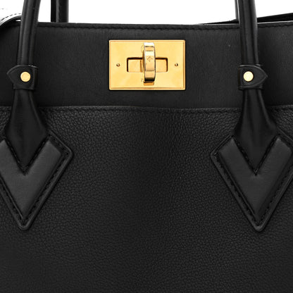 Louis Vuitton Calfskin Monogram Tufting On My Side Black 7 of 10