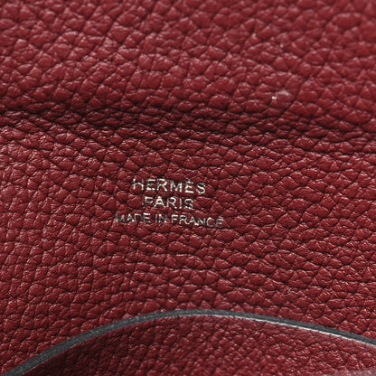 Hermes Togo Videpoches Rouge H 6 of 9