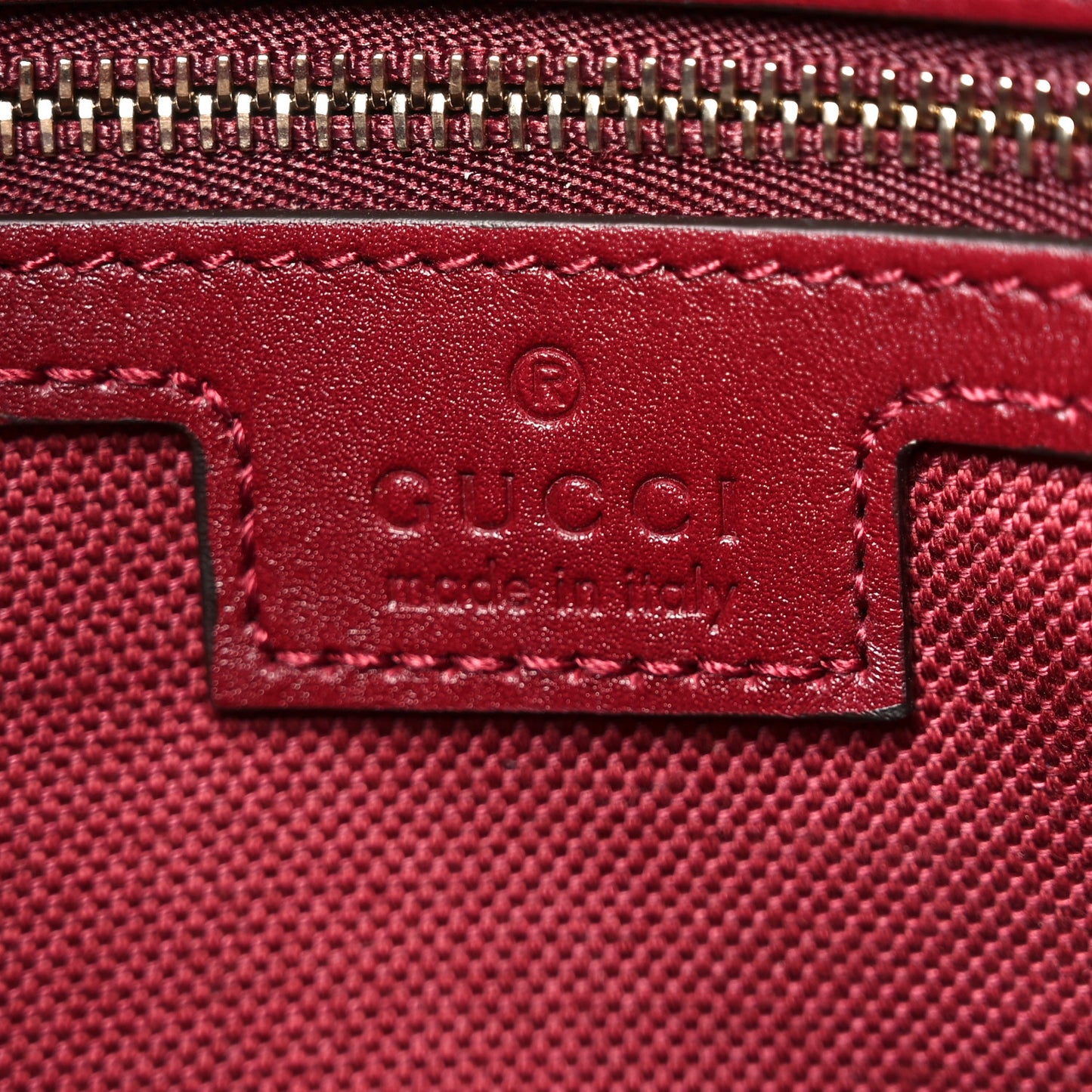 GG Calfskin Embossed Emblem Medium Shoulder Bag Rose Ancora