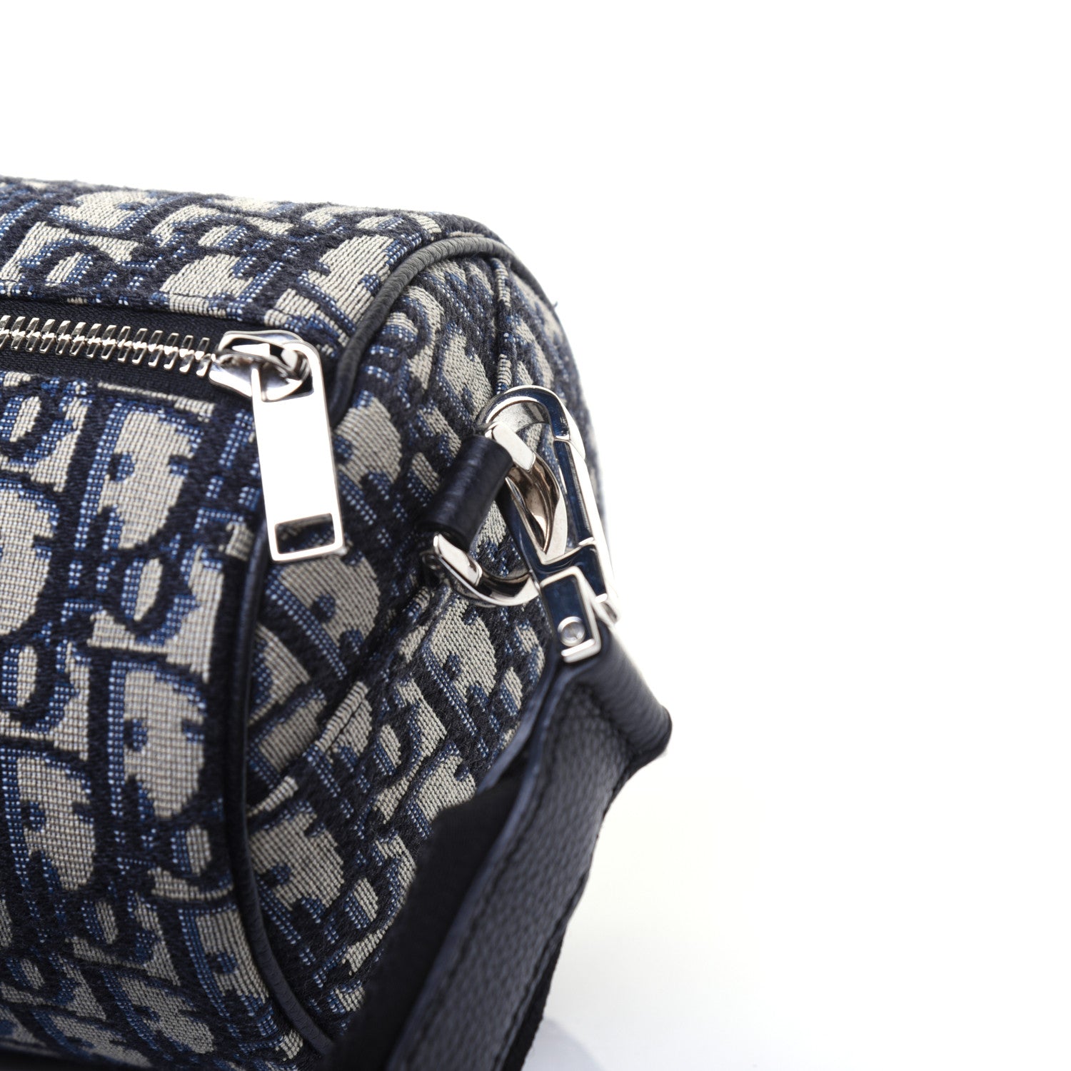 Christian Dior Oblique Roller Messenger Bag Blue 14 of 16