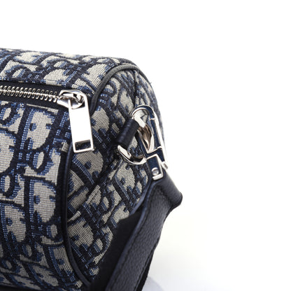 Christian Dior Oblique Roller Messenger Bag Blue 14 of 16