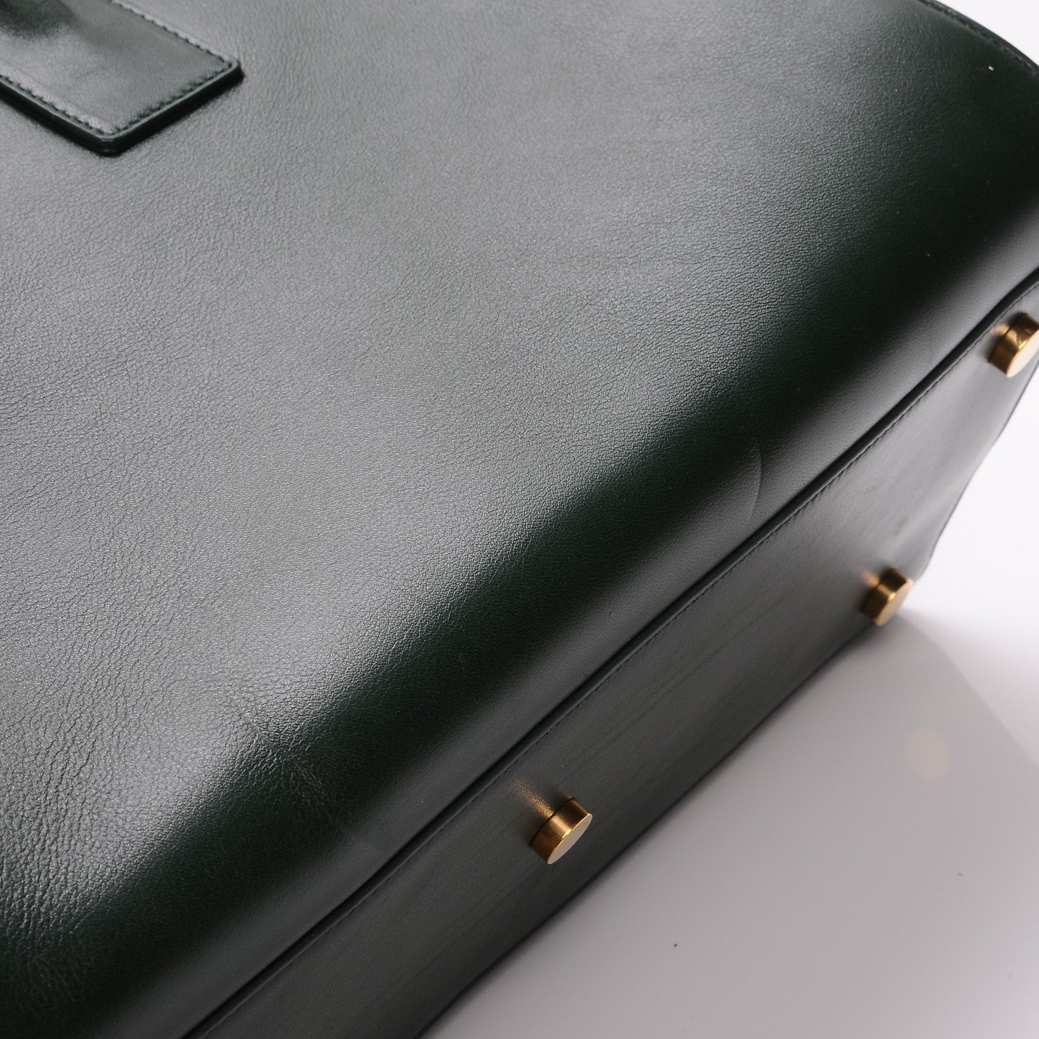 Saint Laurent Calfskin Small Sac De Jour Dark Green 8 of 8