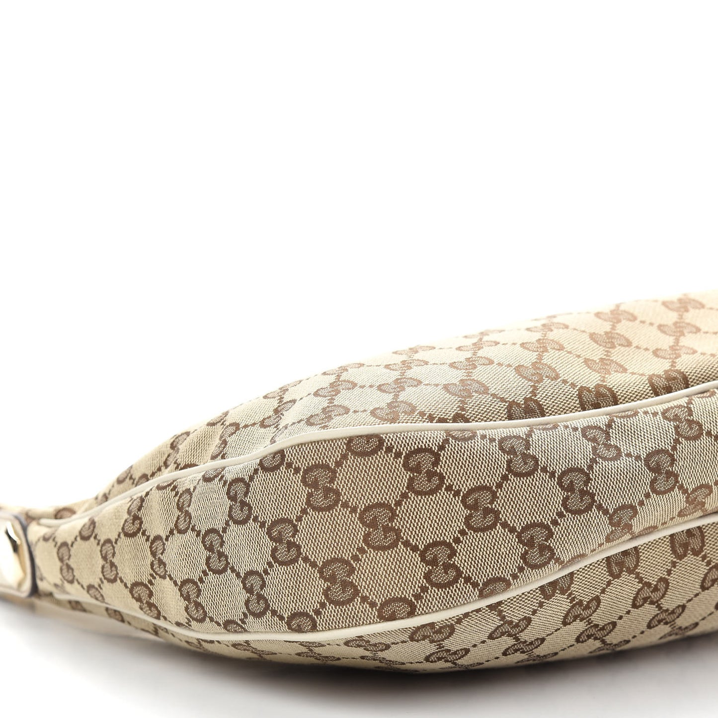 GG Monogram Medium Charmy Hobo Off White