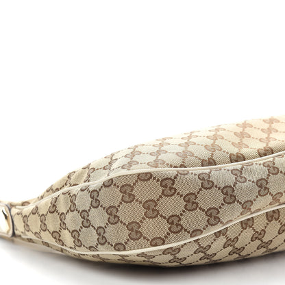 Gucci GG Monogram Medium Charmy Hobo Off White 7 of 8