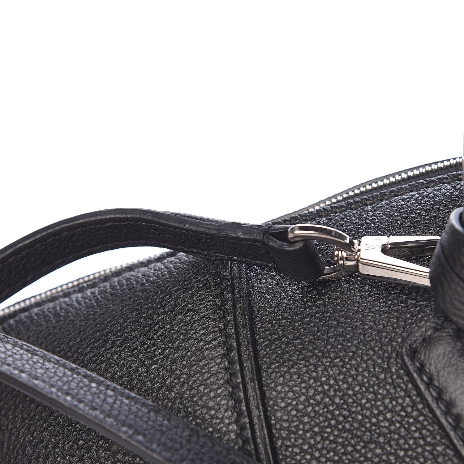 Louis Vuitton Veau Cachemire Soft Lockit MM Black 18 of 20