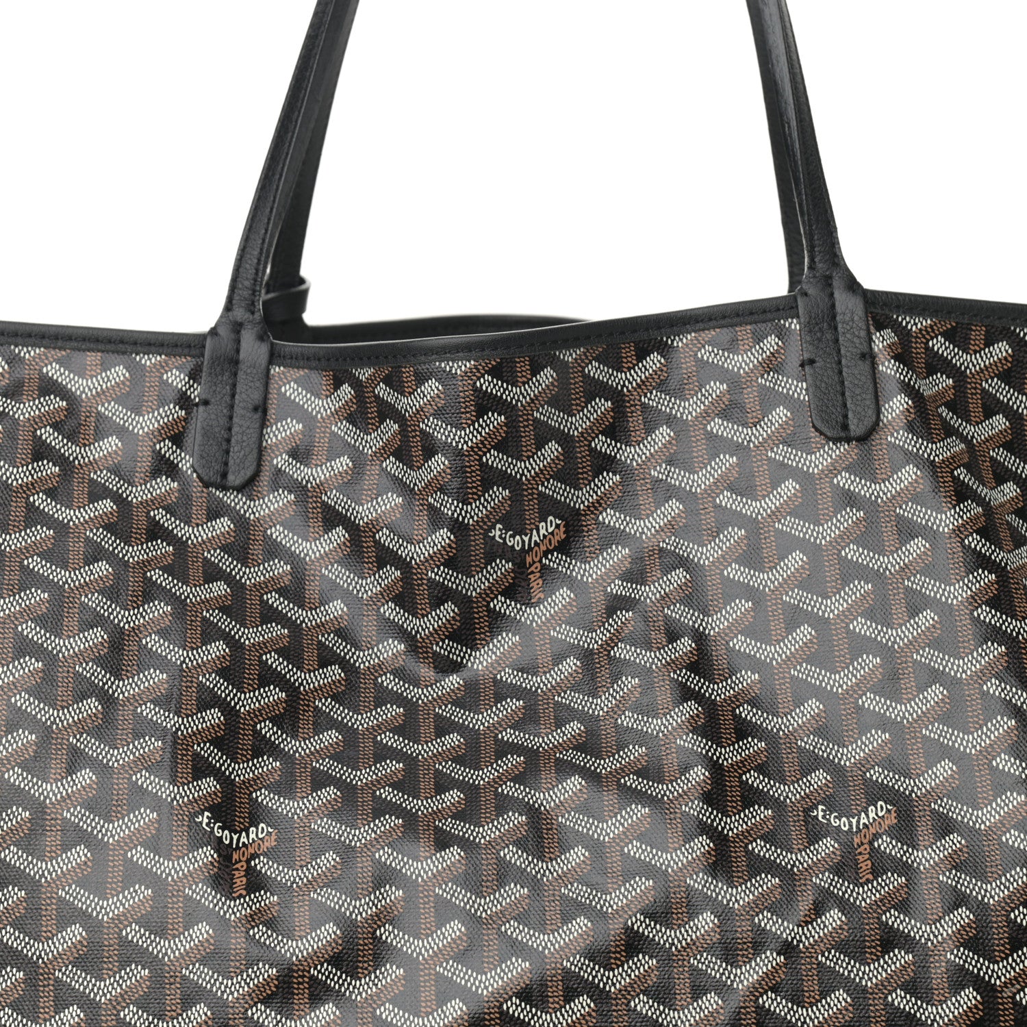 Goyard Goyardine Saint Louis GM Black 9 of 12