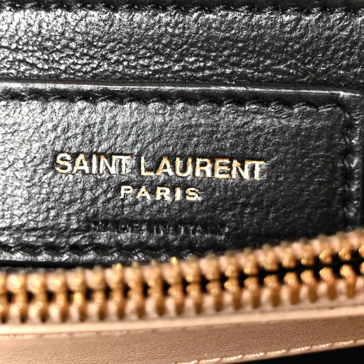 Saint Laurent Calfskin Y Quilted Monogram Small Loulou Chain Satchel Dark Beige 7 of 11