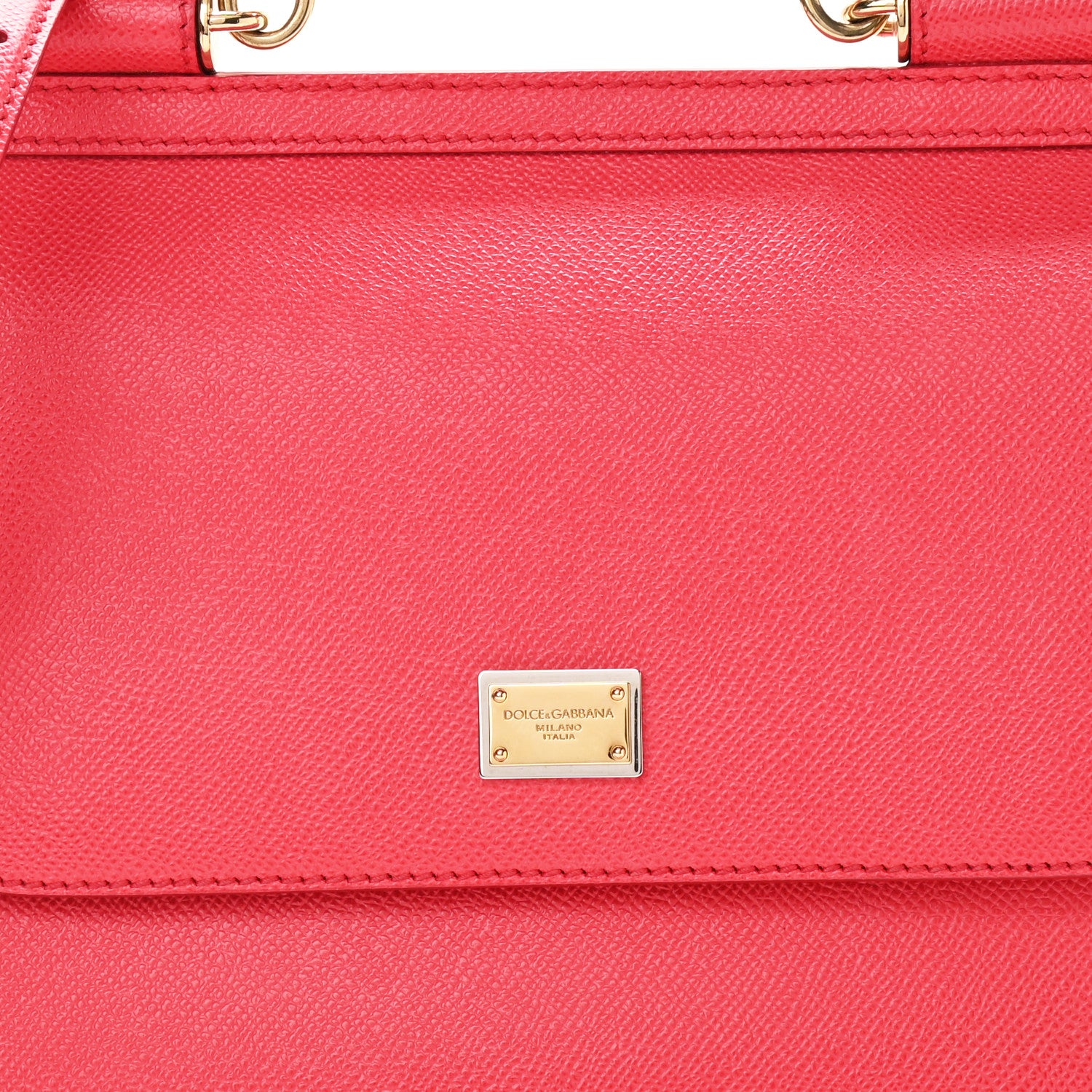 Dolce & Gabbana Dauphine Small Miss Sicily Satchel Red 7 of 9