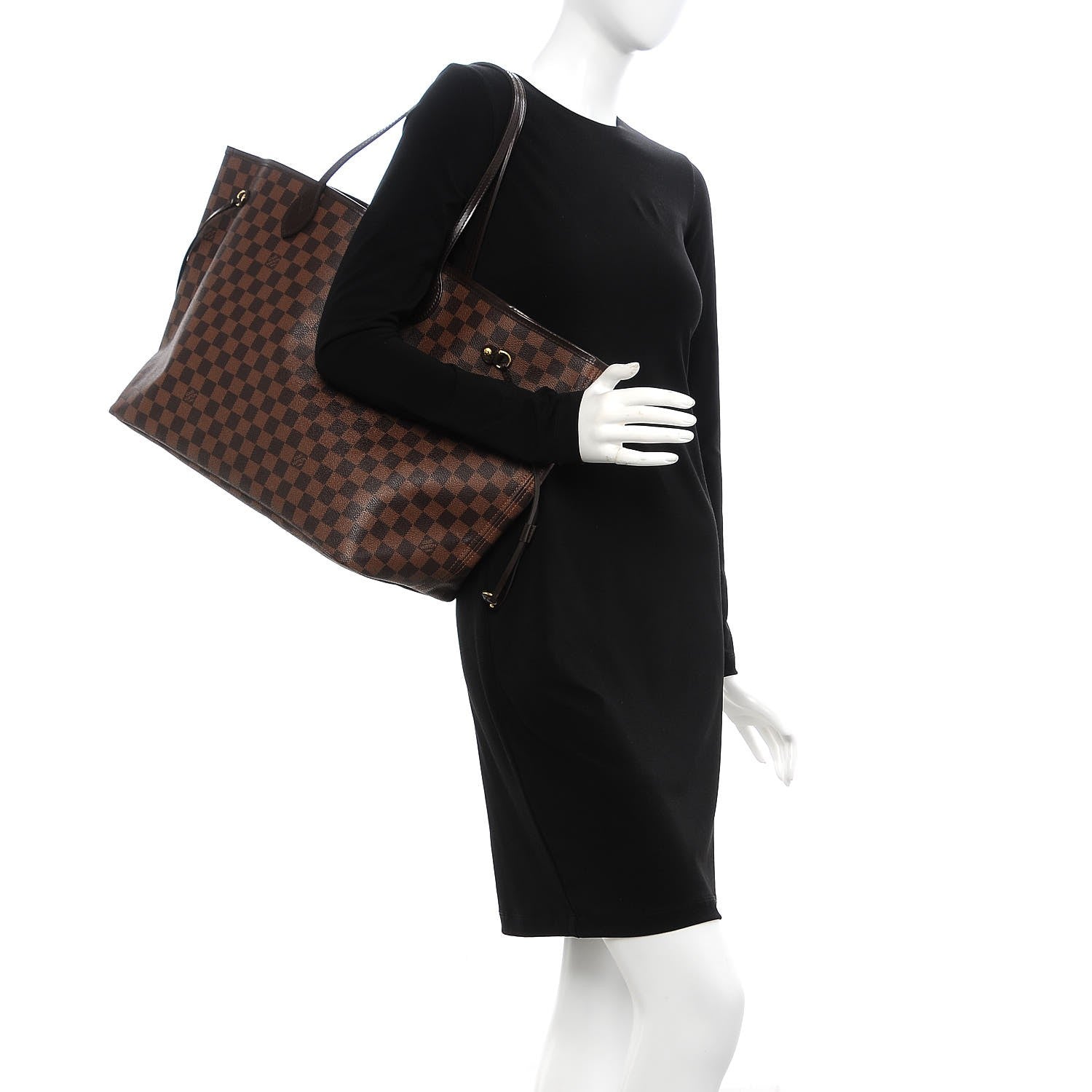Louis Vuitton Damier Ebene Neo Neverfull GM 2 of 9