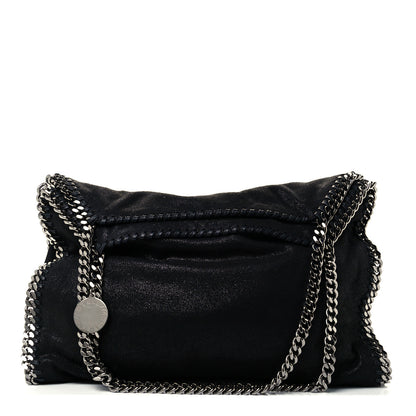 Stella McCartney Shaggy Deer Falabella Fold Over Tote Black 1 of 11