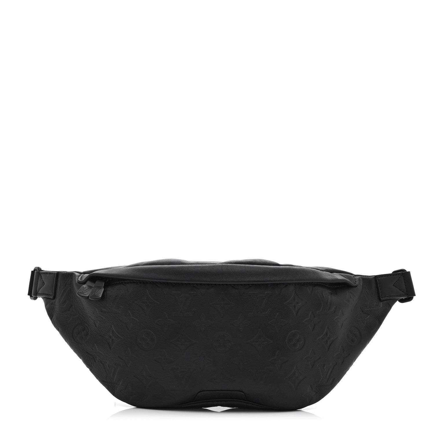 Louis Vuitton Calfskin Monogram Shadow Discovery Bumbag Black 1 of 9