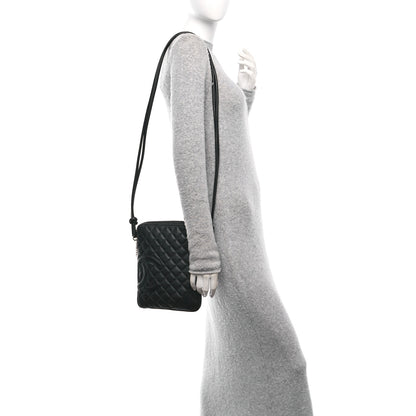 Chanel Calfskin Quilted Medium Cambon Messenger Black 2 of 10
