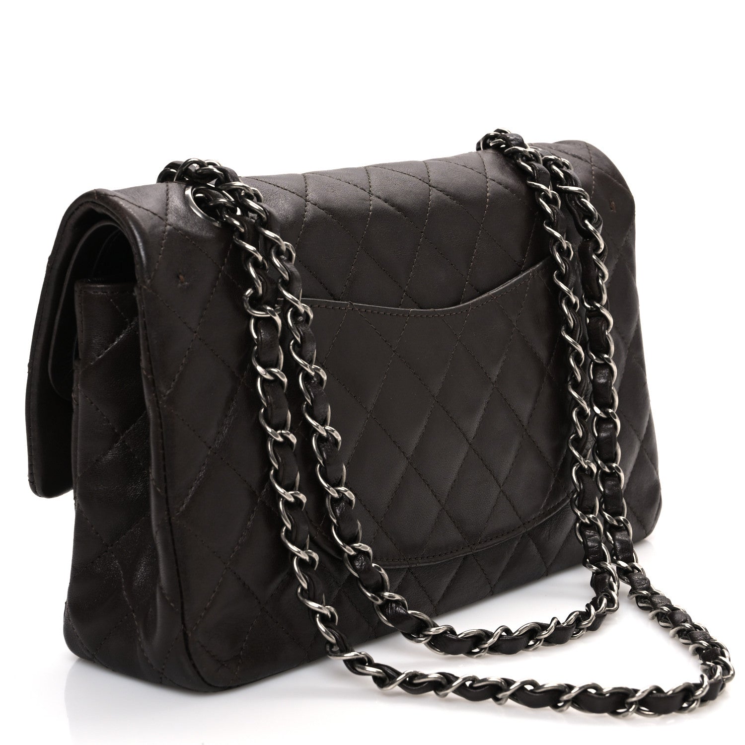 Chanel Lambskin Quilted Medium Hybrid Reissue Flap Brown 4 of 13