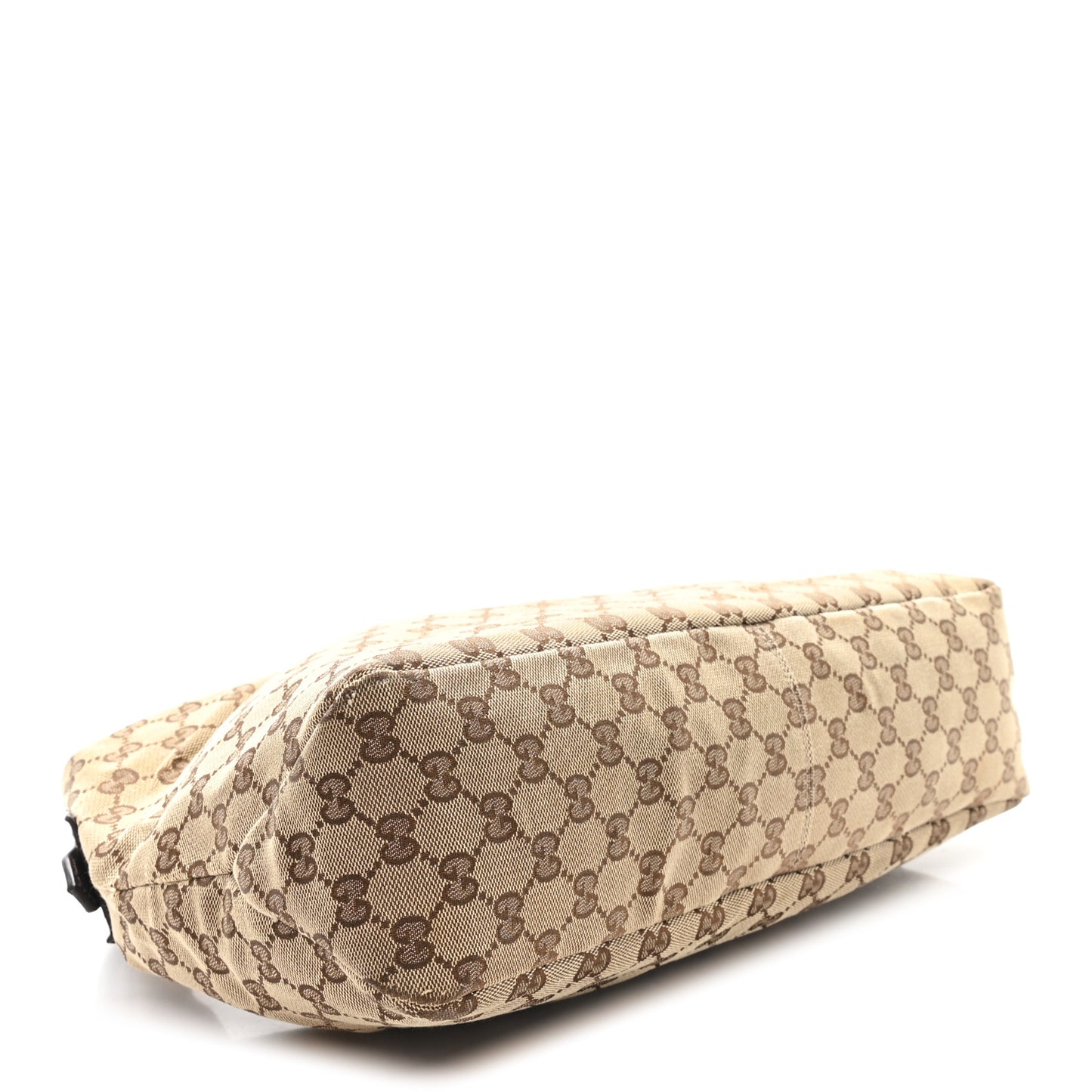 Monogram Medium Horsebit Chain Hobo Dark Brown
