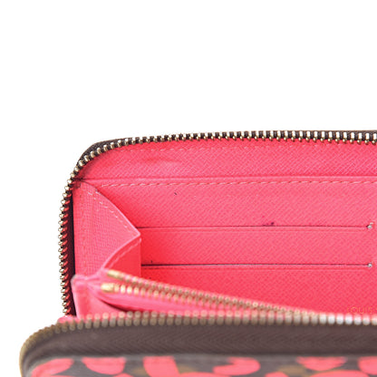 Louis Vuitton Monogram Graffiti Zippy Wallet Fuchsia 9 of 9