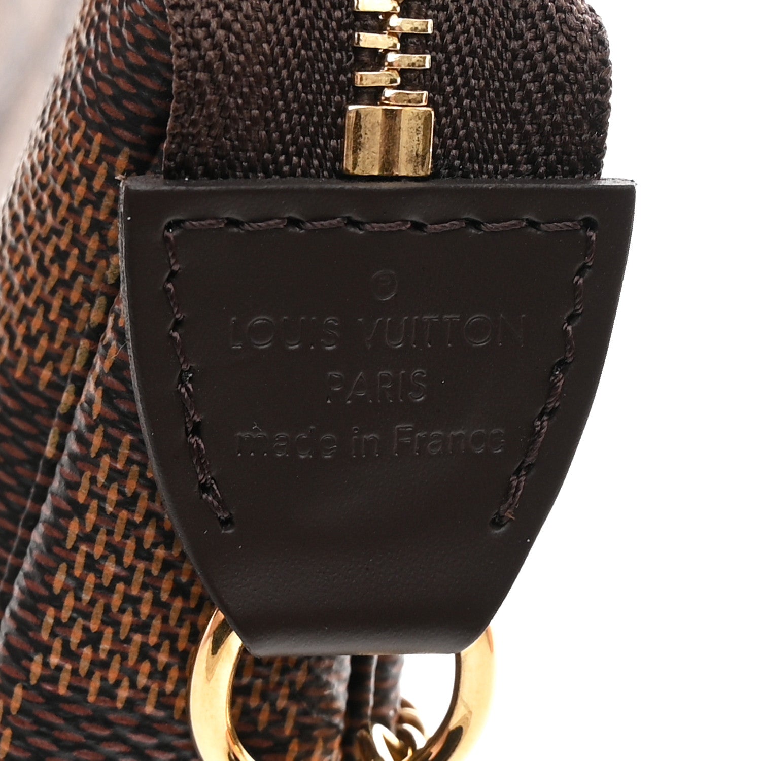 Louis Vuitton Damier Ebene Mini Pochette Accessories 5 of 7