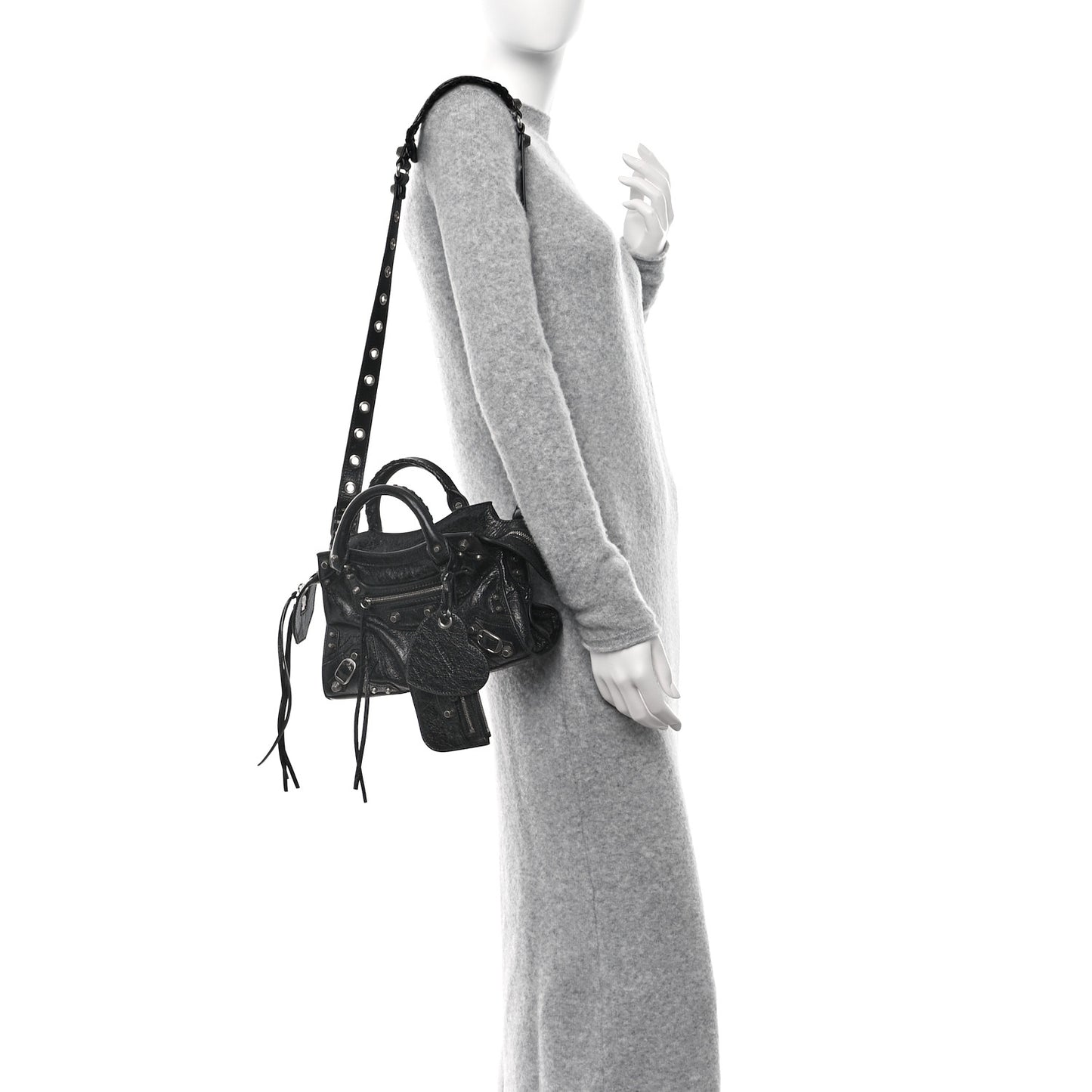 Agneau Arena Neo Cagole Handbag XS Black