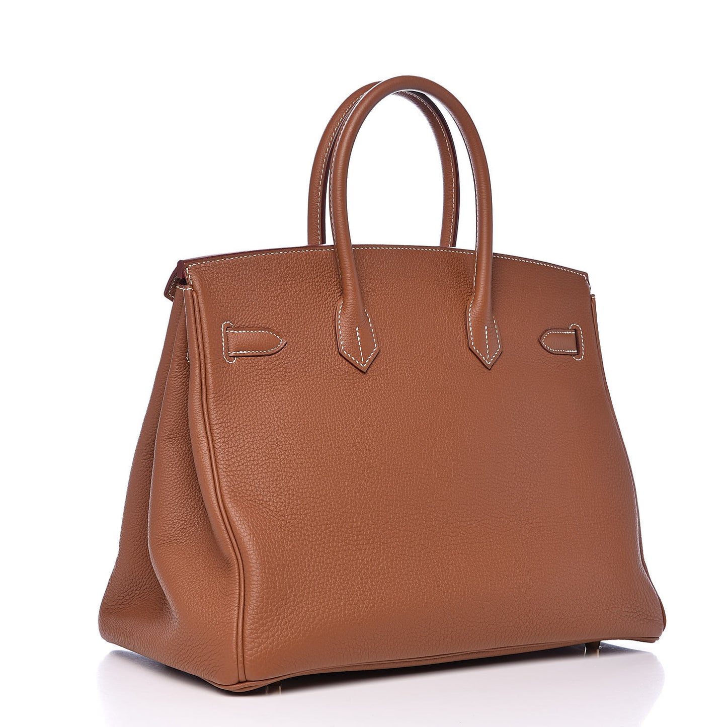 Togo Verso Birkin 35 Gold Geranium