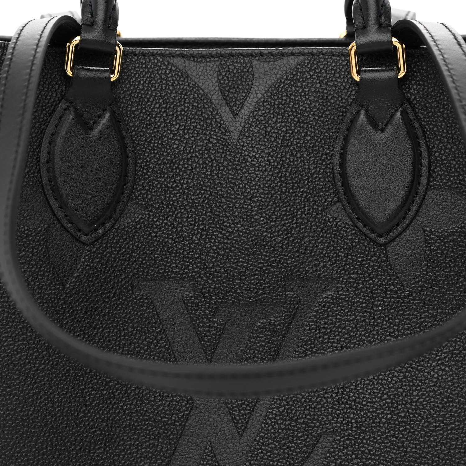Louis Vuitton Empreinte Monogram Giant Onthego MM Black 7 of 9