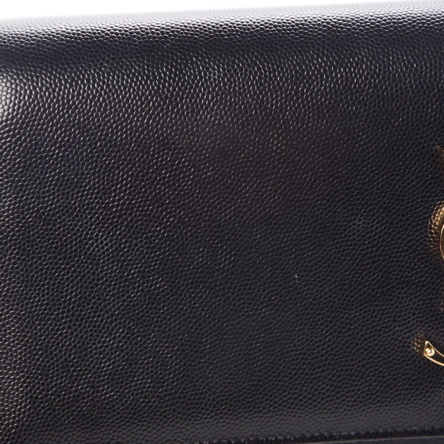 Grain De Poudre Monogram Cassandre Clutch Black
