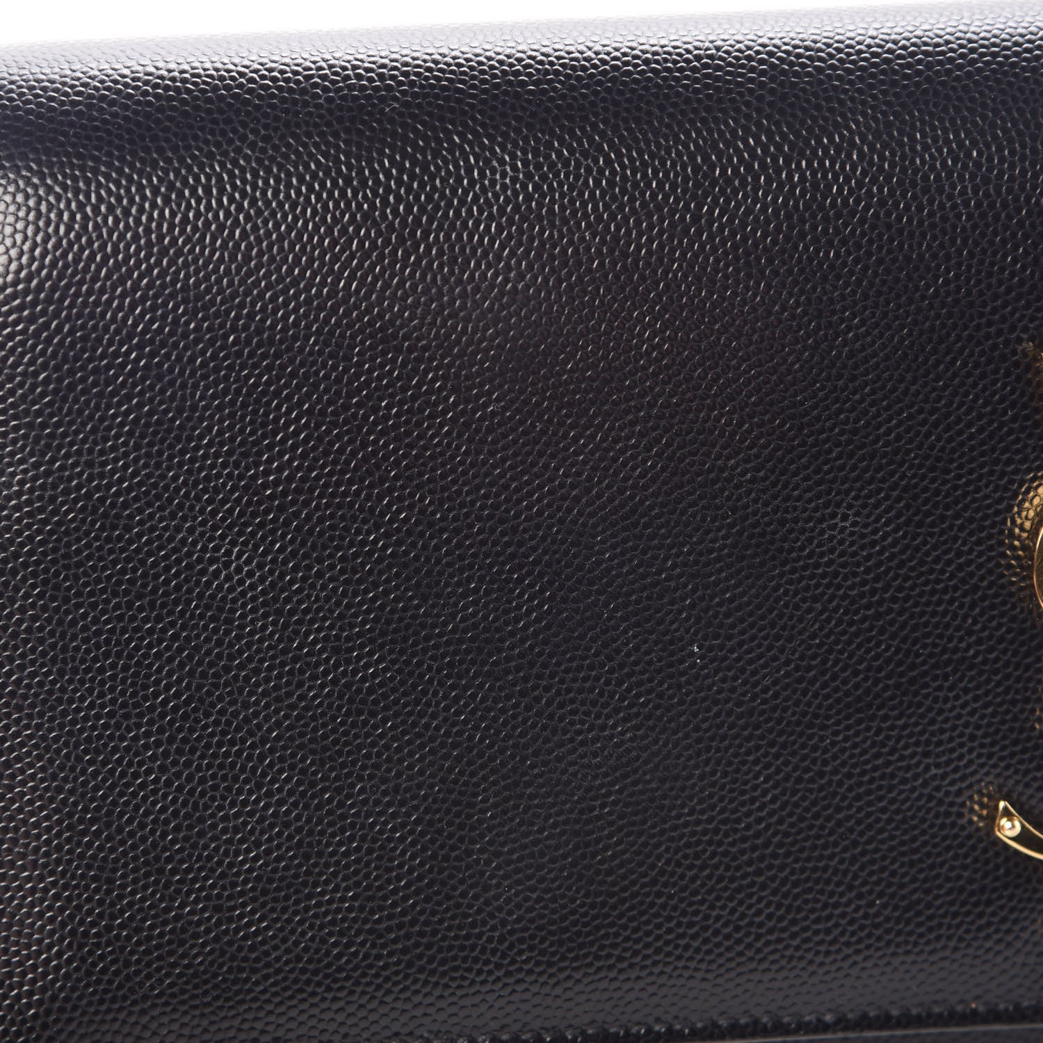 Saint Laurent Grain De Poudre Monogram Cassandre Clutch Black 10 of 13