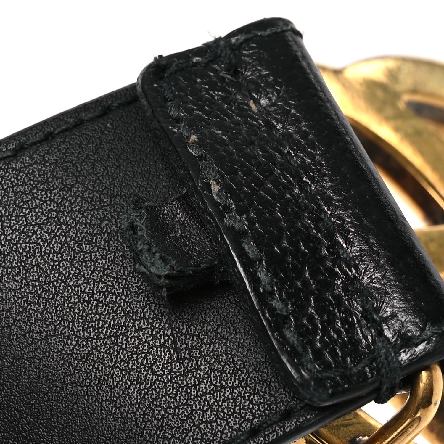 Gucci Calfskin Double G Belt 90 36 Black 6 of 10
