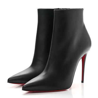 Christian Louboutin Calfskin So Kate Booty 85 Ankle Boots 38.5 Black 3 of 6