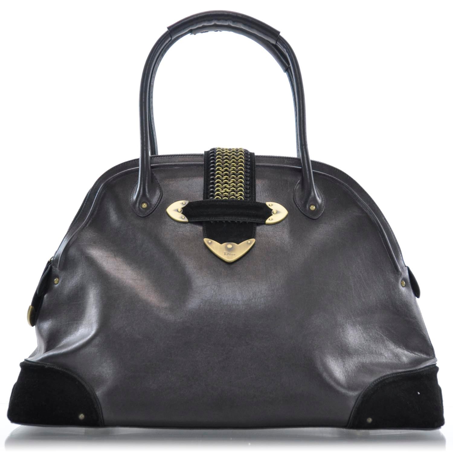 Christian Dior Leather Jeanne Bag Black 1 of 9