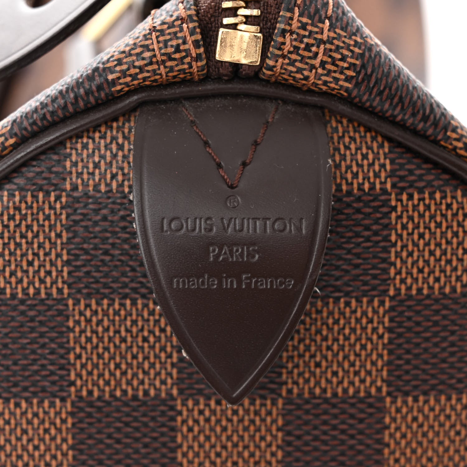 Louis Vuitton Damier Ebene Speedy 30 6 of 10