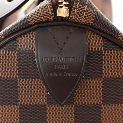 Louis Vuitton Damier Ebene Speedy 30 6 of 10