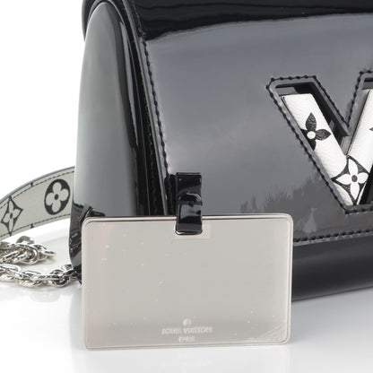Louis Vuitton Vernis Monogram Twist Shoulder Bag PM Noir 6 of 6