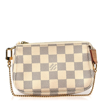 Louis Vuitton Damier Azur Mini Pochette Accessories 1 of 11