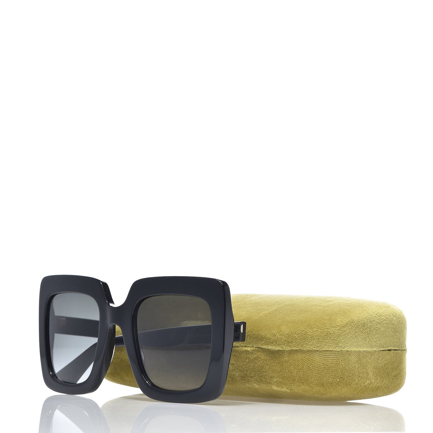 Gucci Acetate Oversize Sunglasses GG0328S Black 10 of 10